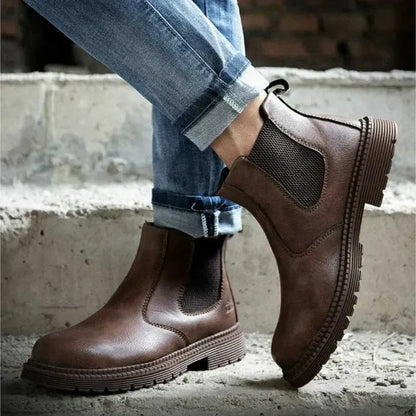 Botas de Seguridad Impermeables con Punta de Acero – Protección y Comodidad en Todo Terreno