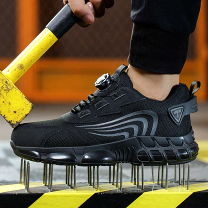 Tenis de Seguridad con Sistema de Ajuste Giratorio – Protección y Comodidad Todo el Día