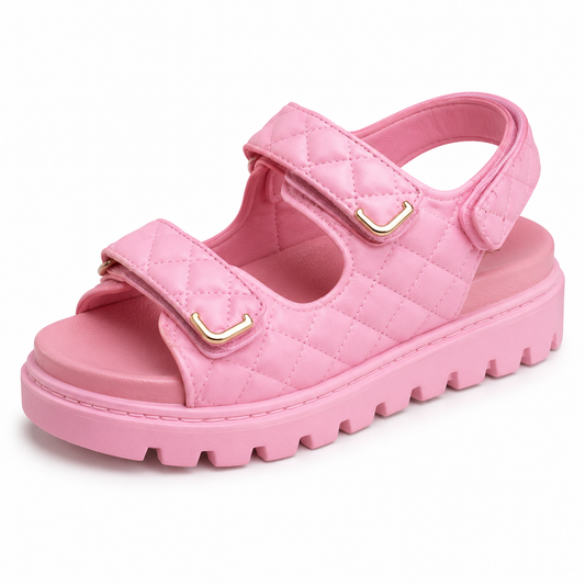Sandalias con Velcro para Mujer – Comodidad Óptima y Estilo Irresistible