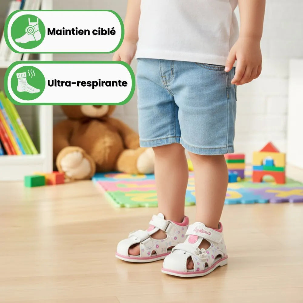 Sandalias para Bebé Niña – Suaves Cómodas y con Sujeción Segura