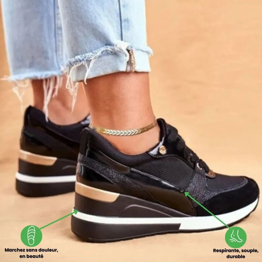 Tenis Ortopédicos con Plataforma para Mujer – Elegancia Moderna y Comodidad Superior
