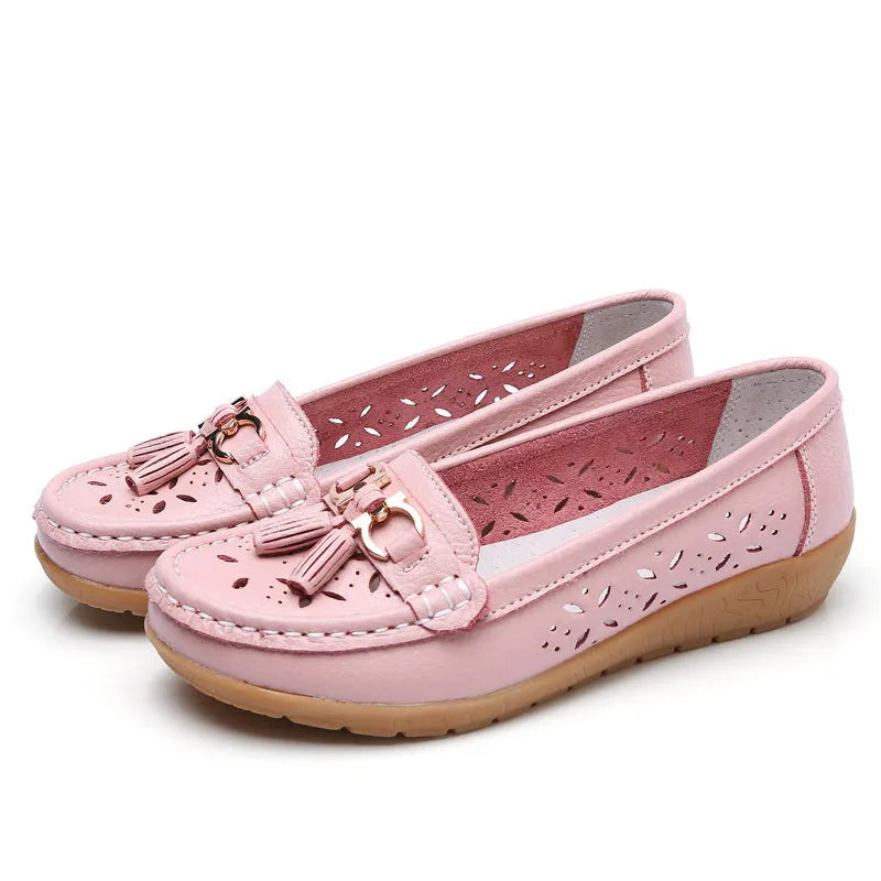 Mocasines de Cuero para Mujer – Comodidad Absoluta y Elegancia