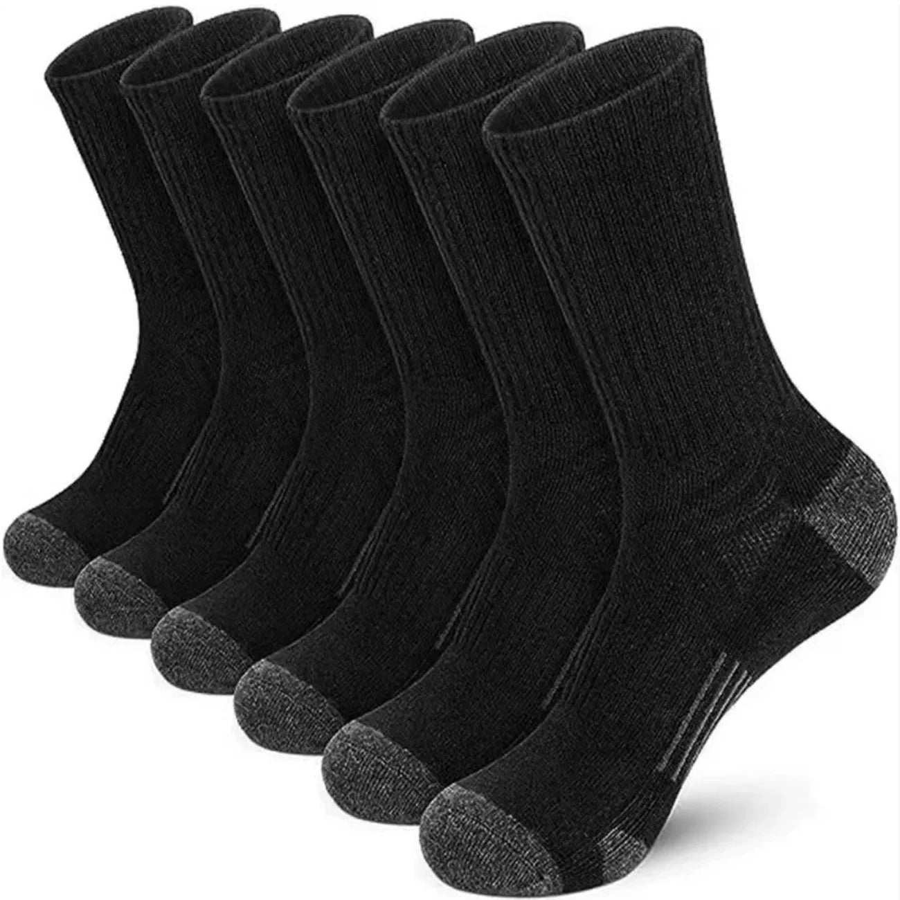 Kit de 6 Pares de Calcetines Ortopédicos